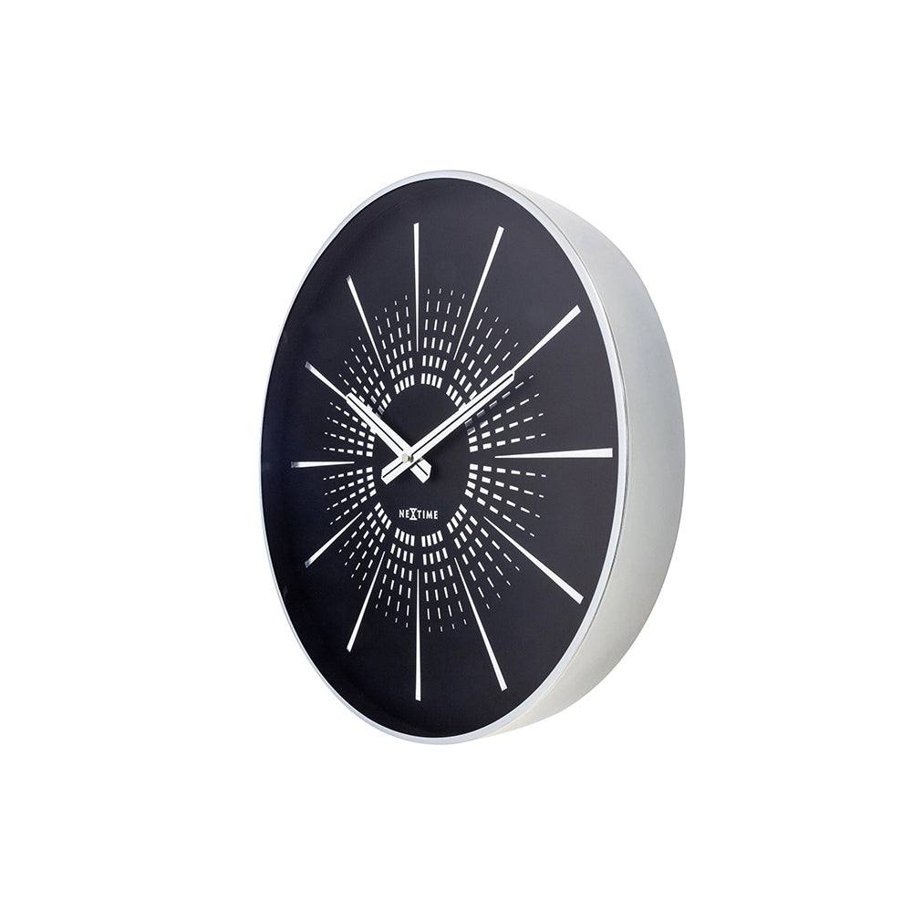 Nextime Excentric Wall Clock 40cm - Black