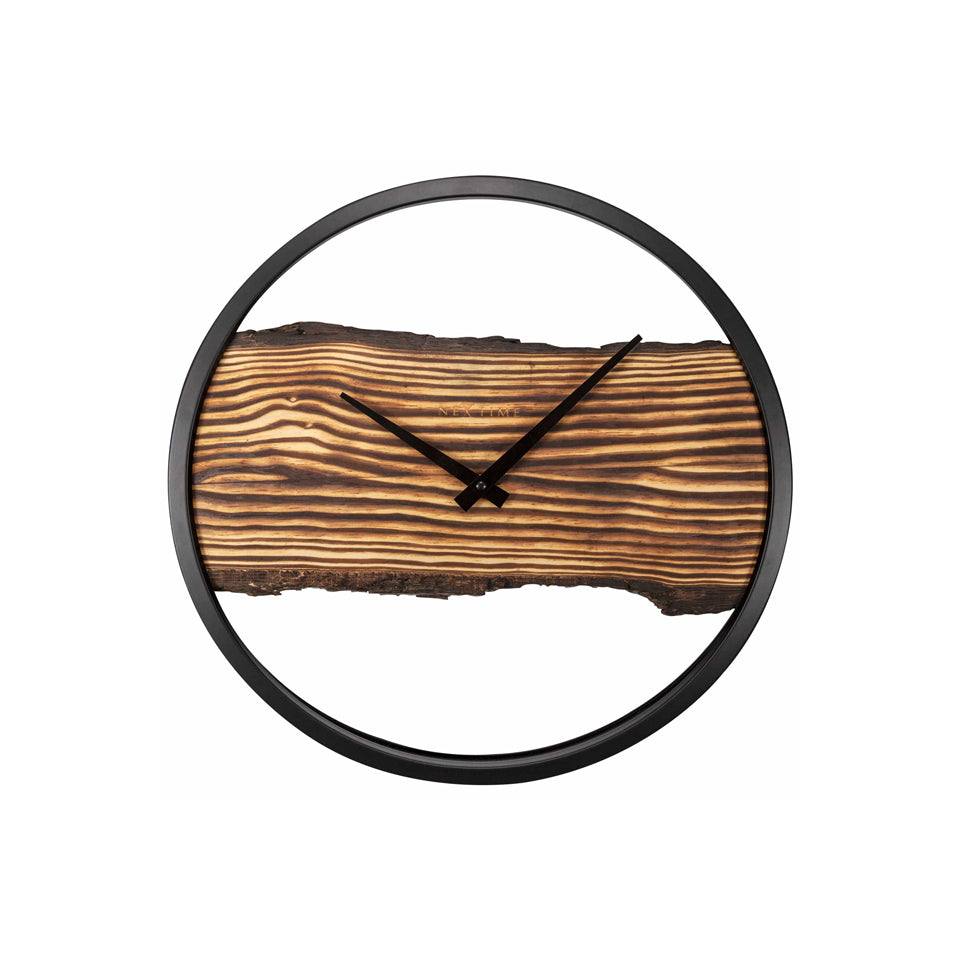 Nextime Forest Wall Clock 45cm - Wood