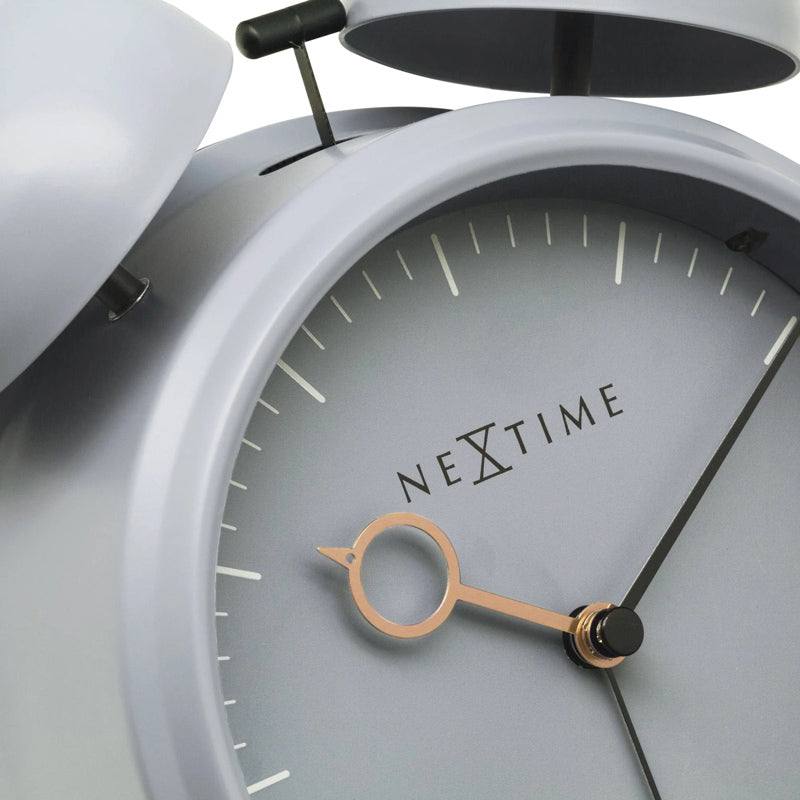 Nextime Golden Hour Alarm Clock - Blue Grey