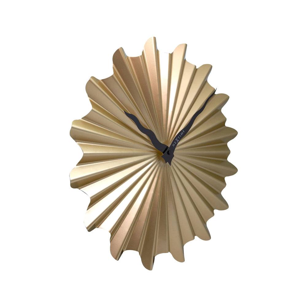 Nextime Sunny Wall Clock 40cm - Gold