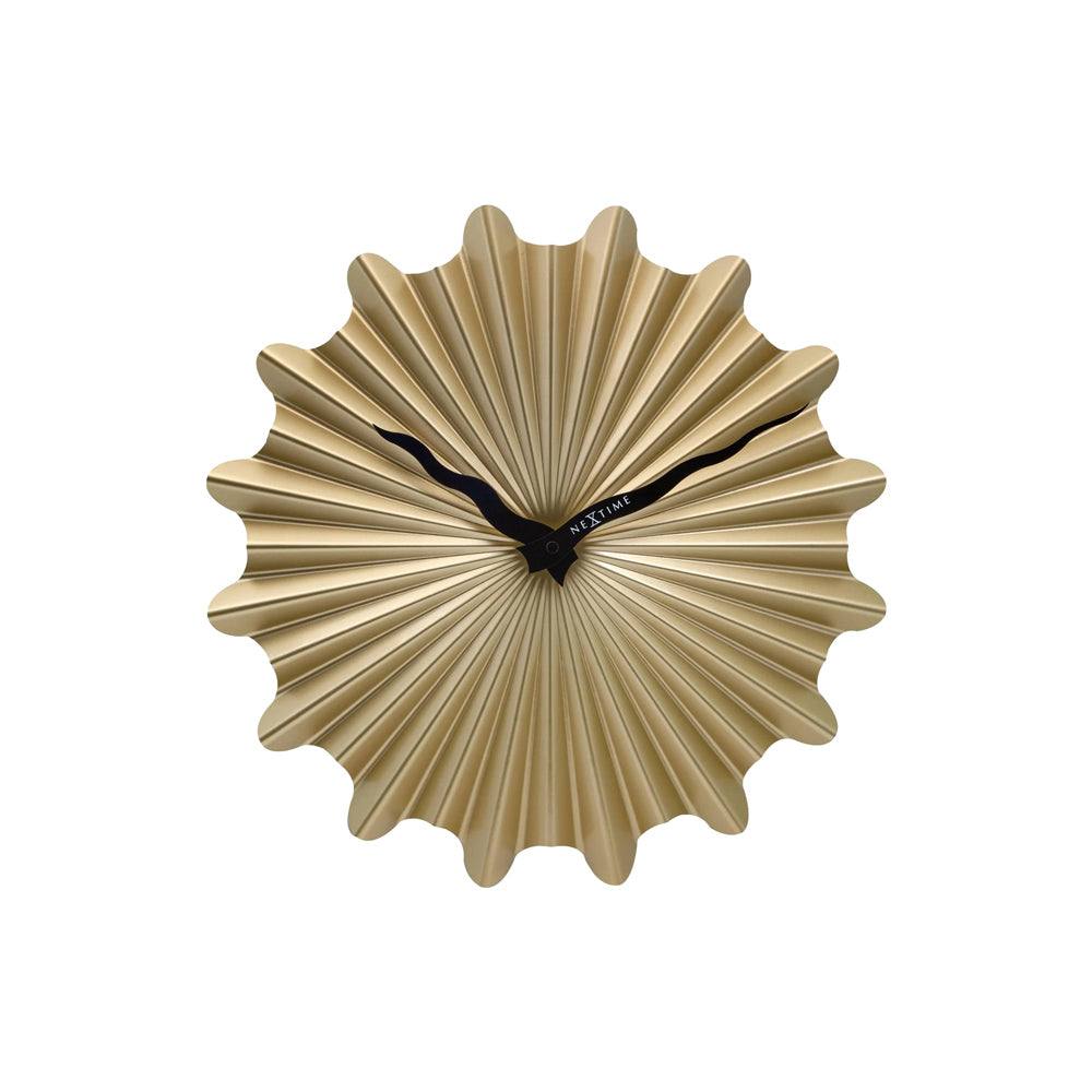 Nextime Sunny Wall Clock 40cm - Gold