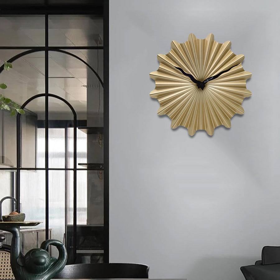 Nextime Sunny Wall Clock 40cm - Gold