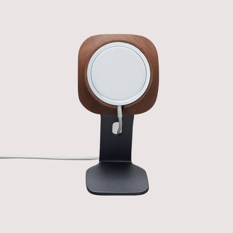 NOOE Monocle Magsafe Mobile Stand - Walnut