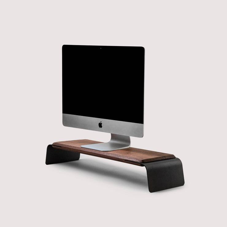 NOOE Soar Monitor Stand - Walnut