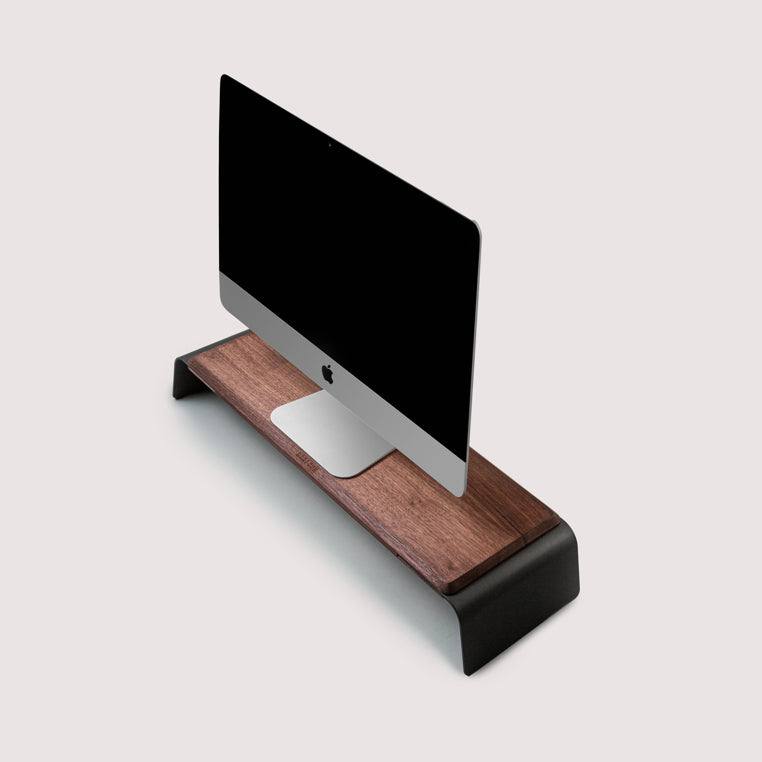 NOOE Soar Monitor Stand - Walnut