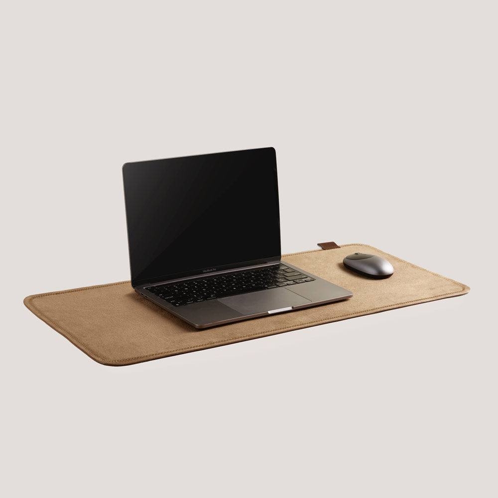 NOOE Suede Desk Rug Pro - Beige