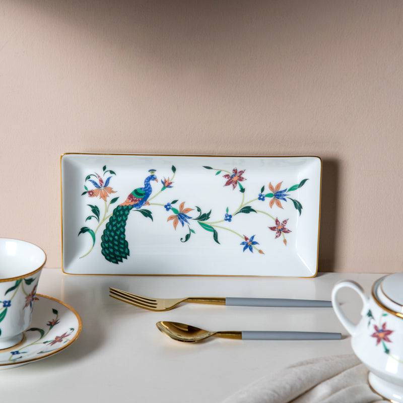 Noritake Bountiful Garden Rectangle Serving Tray