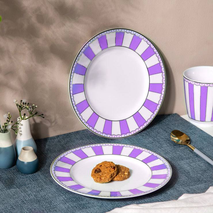 Noritake Carnivale Quarter Plates, Set of 2 - Lavender