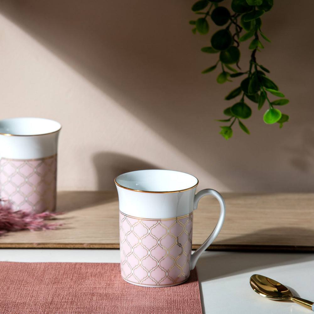 Noritake Eternal Tea Mug - Coral