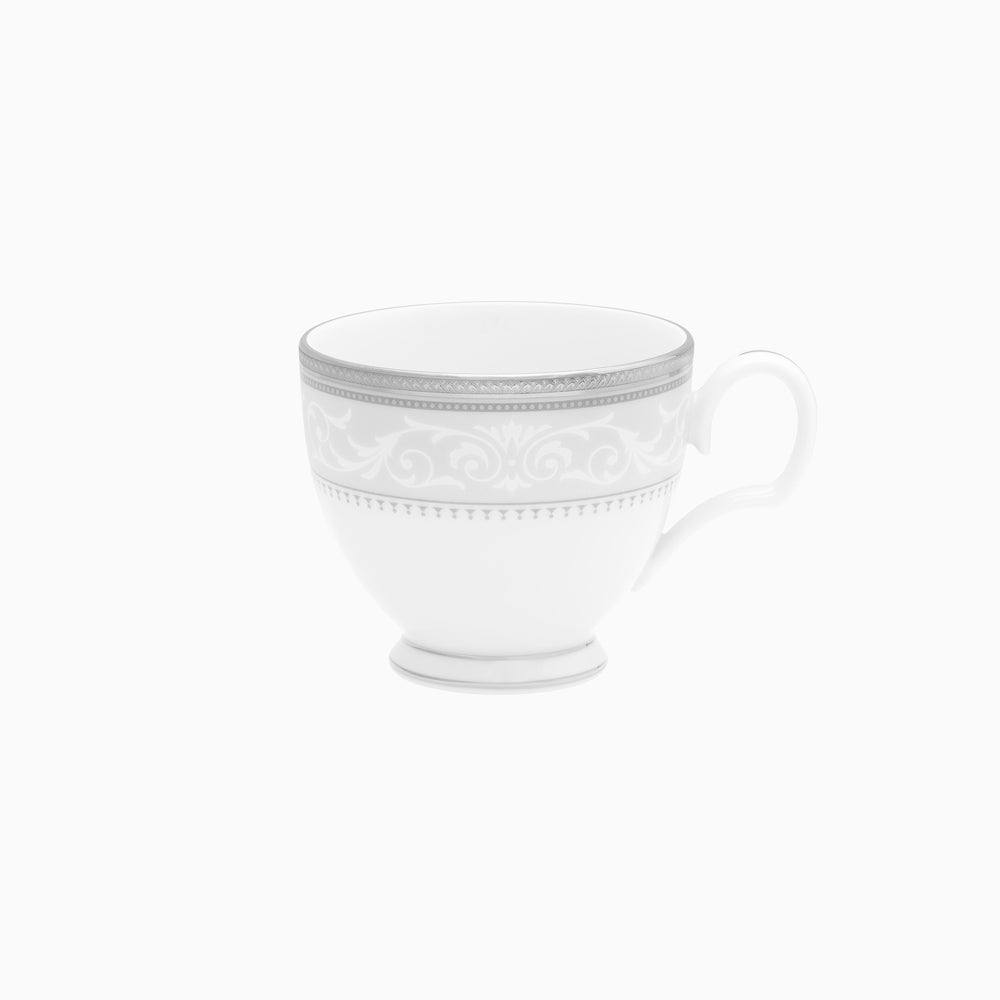 Noritake Glendonald 12-piece Porcelain Tea Set - Platinum