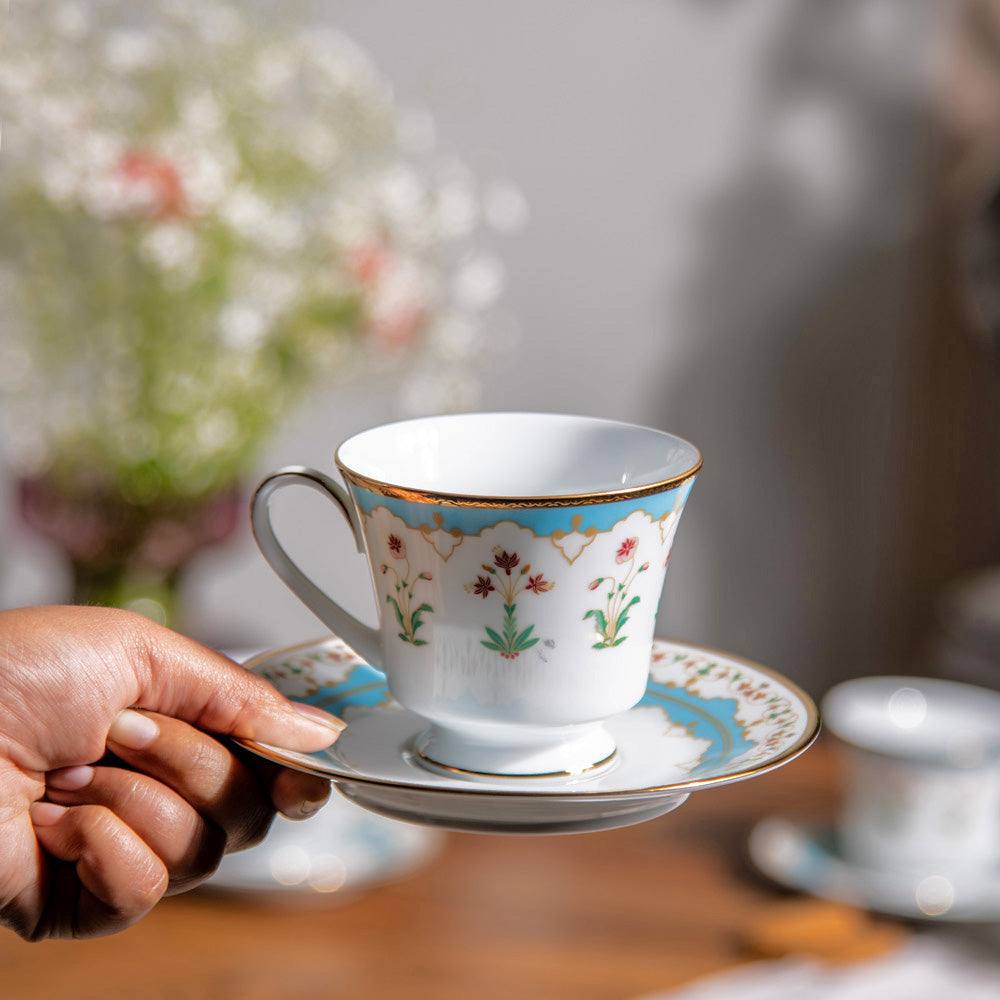 Noritake Royal Blossom 12-piece Porcelain Tea Set