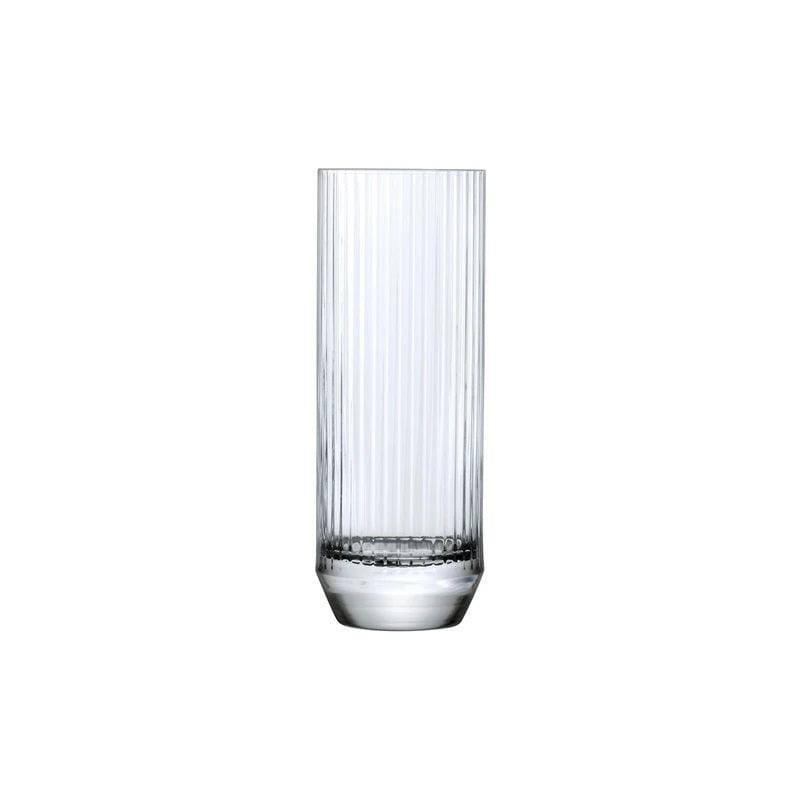 NUDE Turkey Big Top Tall Highball Glasses 430ml, Set of 4