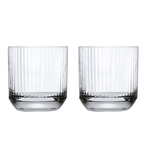 NUDE Turkey Big Top Whiskey Tumblers 320ml, Set of 4