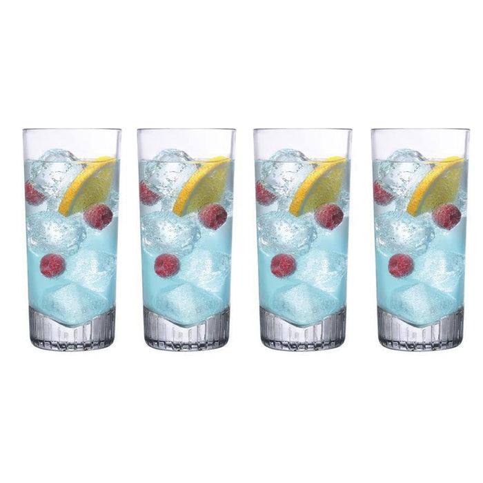 NUDE Turkey Caldera Highball Glasses 450ml, Set of 4