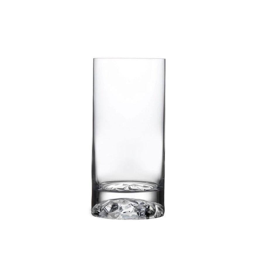 NUDE Turkey Club Tall Highball Glasses 420ml, Set of 4