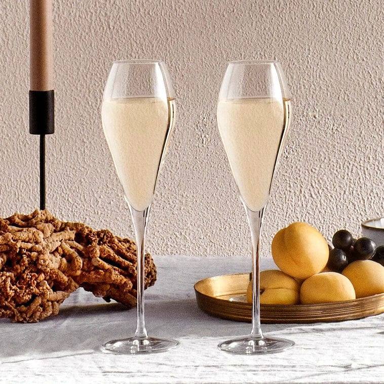 NUDE Turkey Fantasy Champagne Glasses 290ml, Set of 2