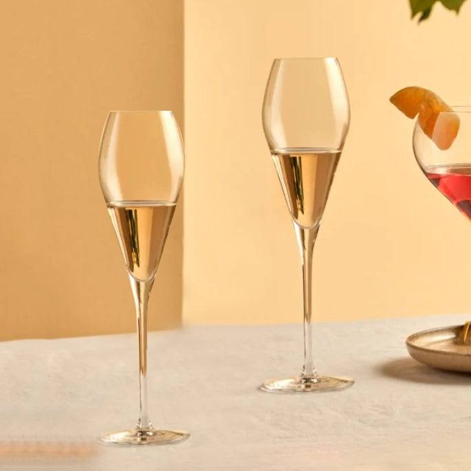 NUDE Turkey Fantasy Champagne Glasses 290ml, Set of 2