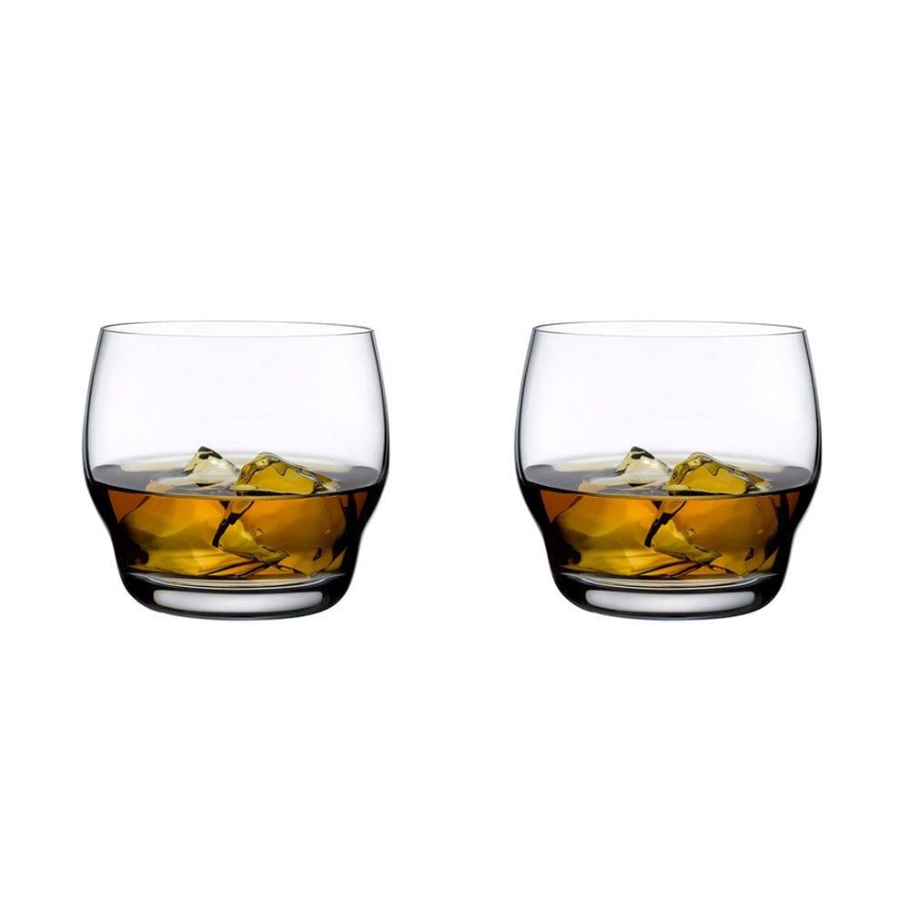 NUDE Turkey Heads Up Whiskey Glasses 470ml, Set of 2