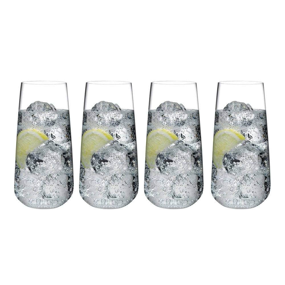 NUDE Turkey Mirage Highball Glasses 480ml, Set of 4