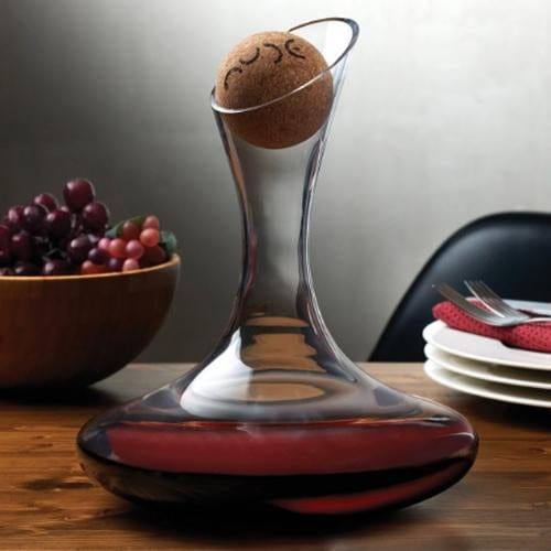 NUDE Turkey Oxygen Wine Carafe with Cork Stopper 1750ml