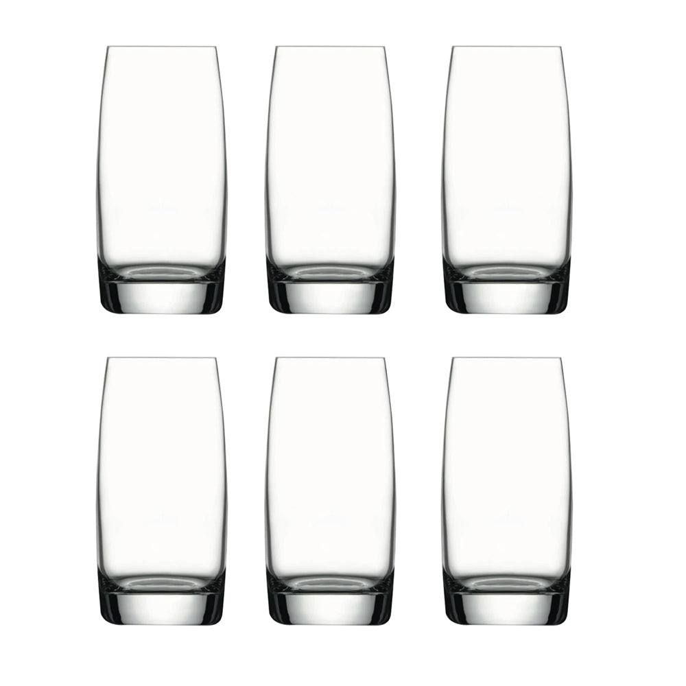 NUDE Turkey Rocks B Long Drink Glasses 450ml, Set of 6