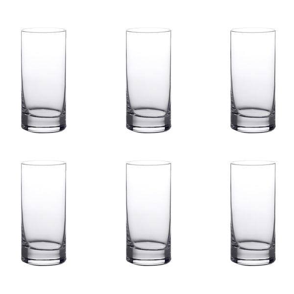 NUDE Turkey Rocks Highball Glasses 450ml, Set of 6