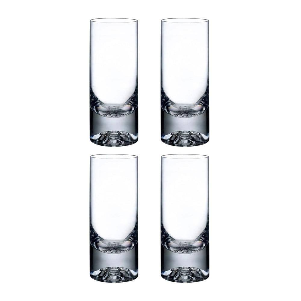 NUDE Turkey Shade Highball Glasses 325ml, Set of 4