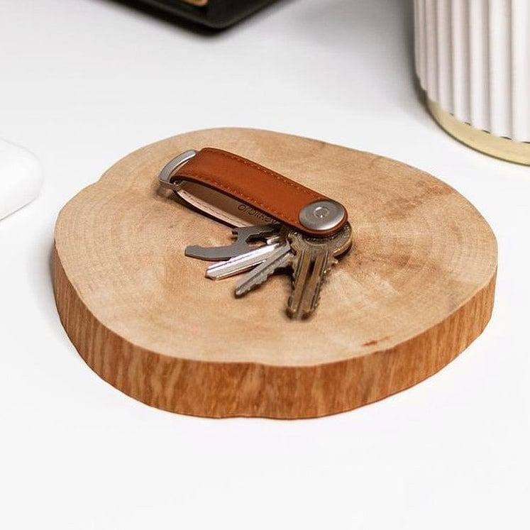 Orbitkey Leather Key Organiser - Cognac