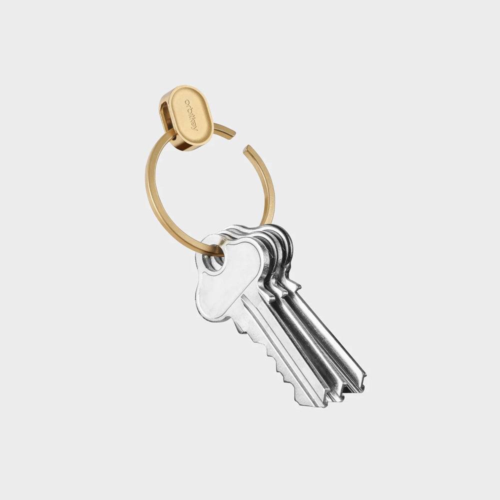 Orbitkey Ring V2 Key Organiser - Yellow Gold