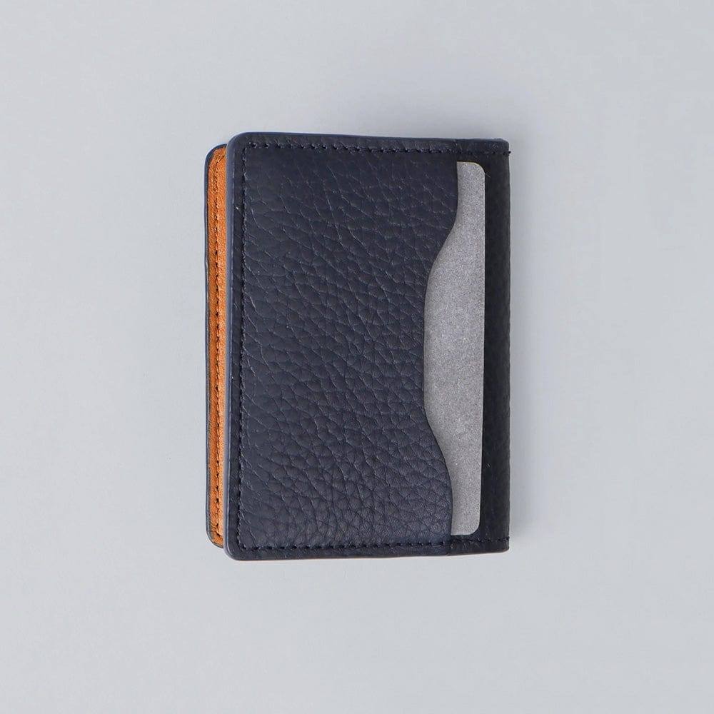 Outback Business Cards Leather Wallet - Navy