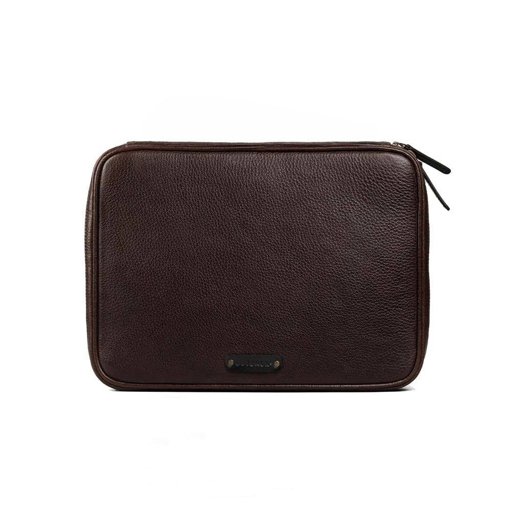 Harlem Laptop Folio for 14 Inch MacBook Pro - Brown