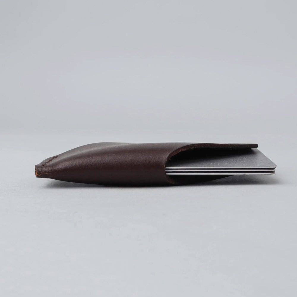 Outback Leather Card Sleeve - Brown