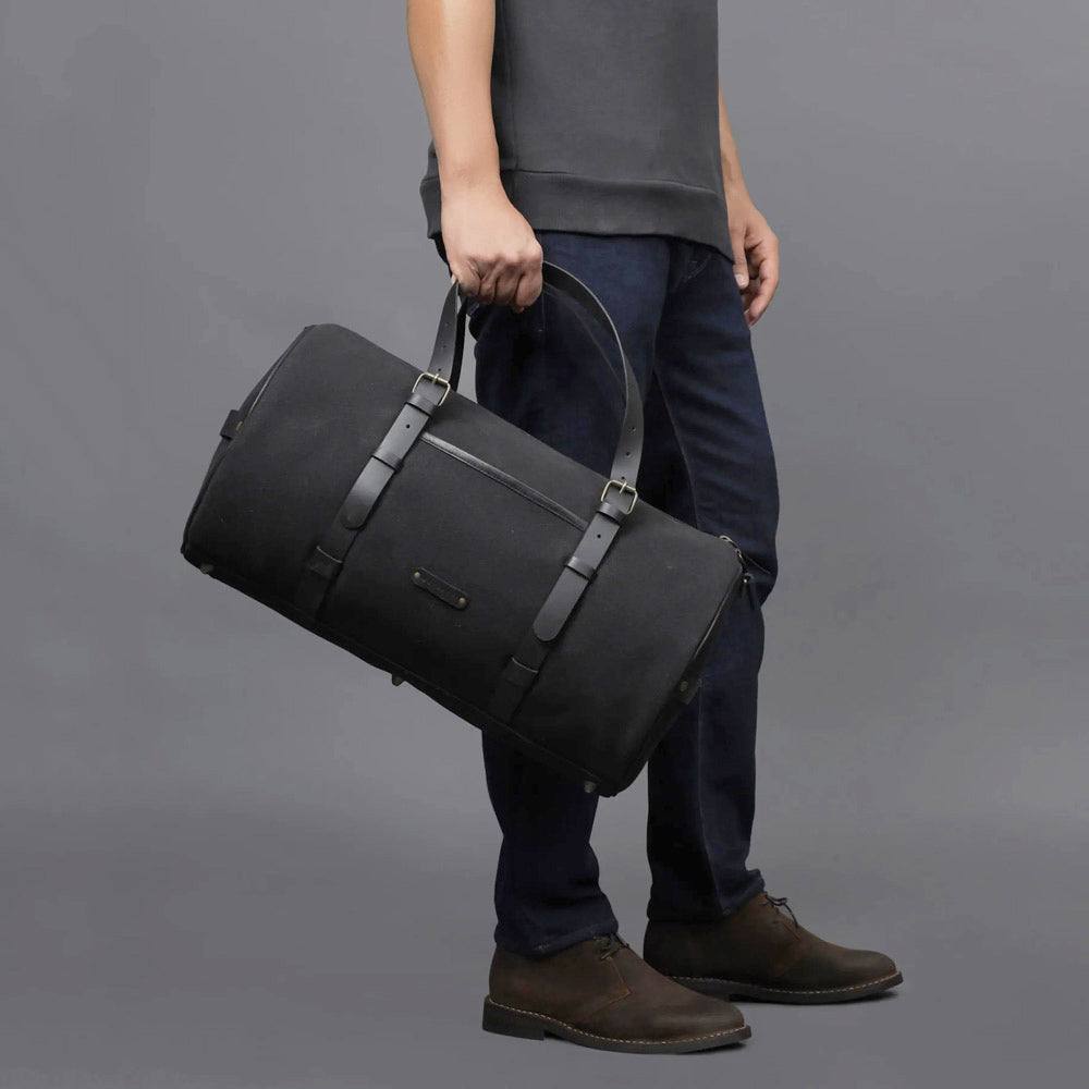 Outback Miami Canvas Gym Bag - Black