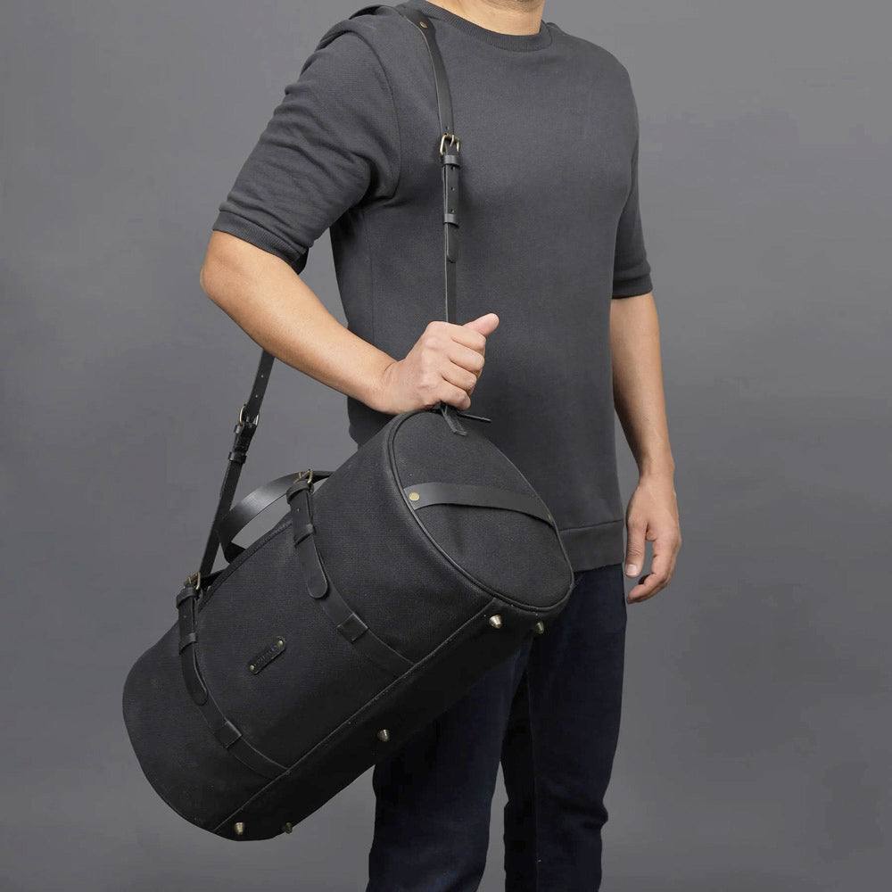 Outback Miami Canvas Gym Bag - Black