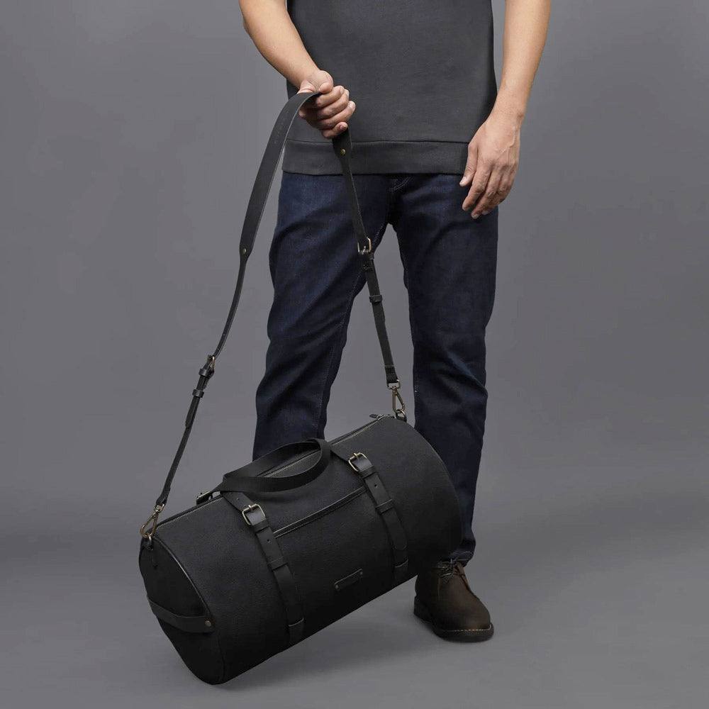 Outback Miami Canvas Gym Bag - Black