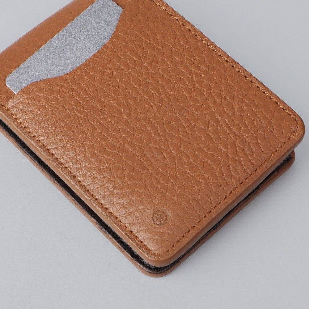 Outback Minimal Leather Wallet - Tan