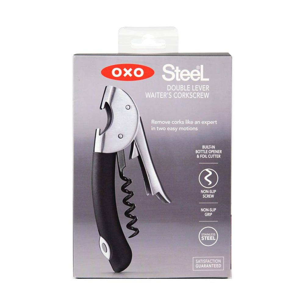 OXO Double Lever Waiter's Corkscrew