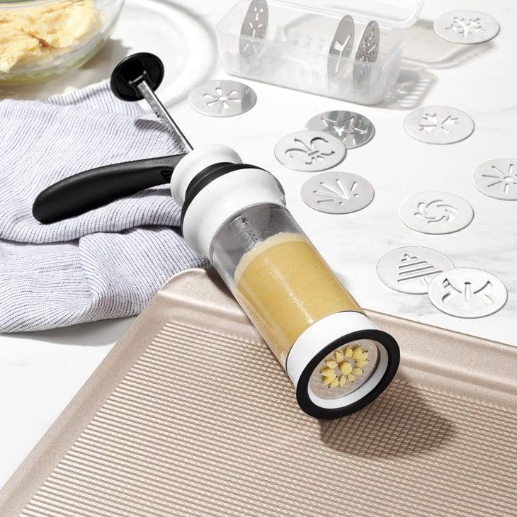 OXO Good Grips Cookie Press with Disk Storage Case