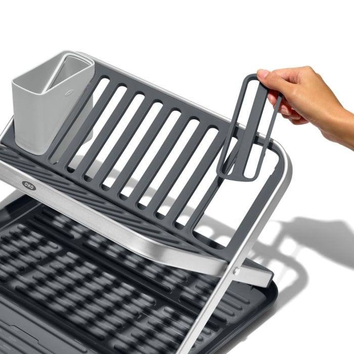 Oxo Good Grips Folding Stainless Steel Dish Rack - Loft410