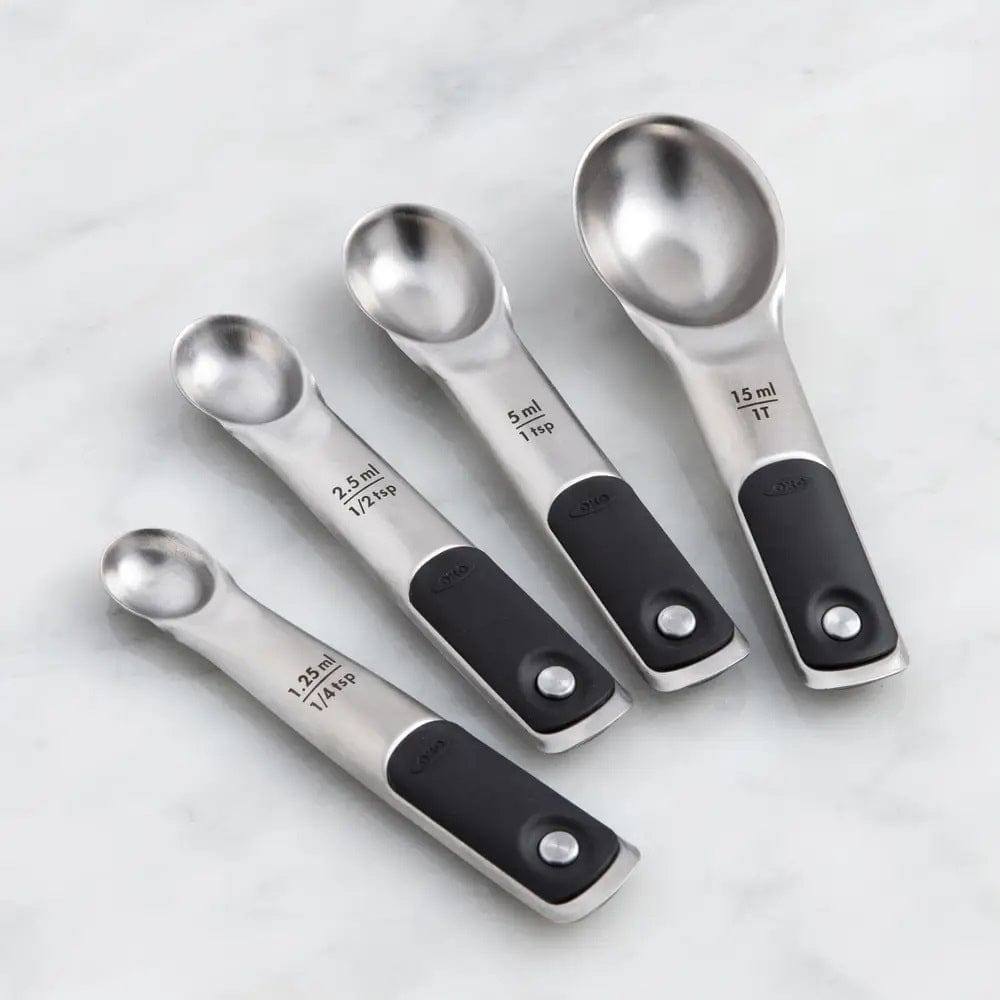 OXO Good Grips Magnetic 4-Piece Measuring Spoon Set