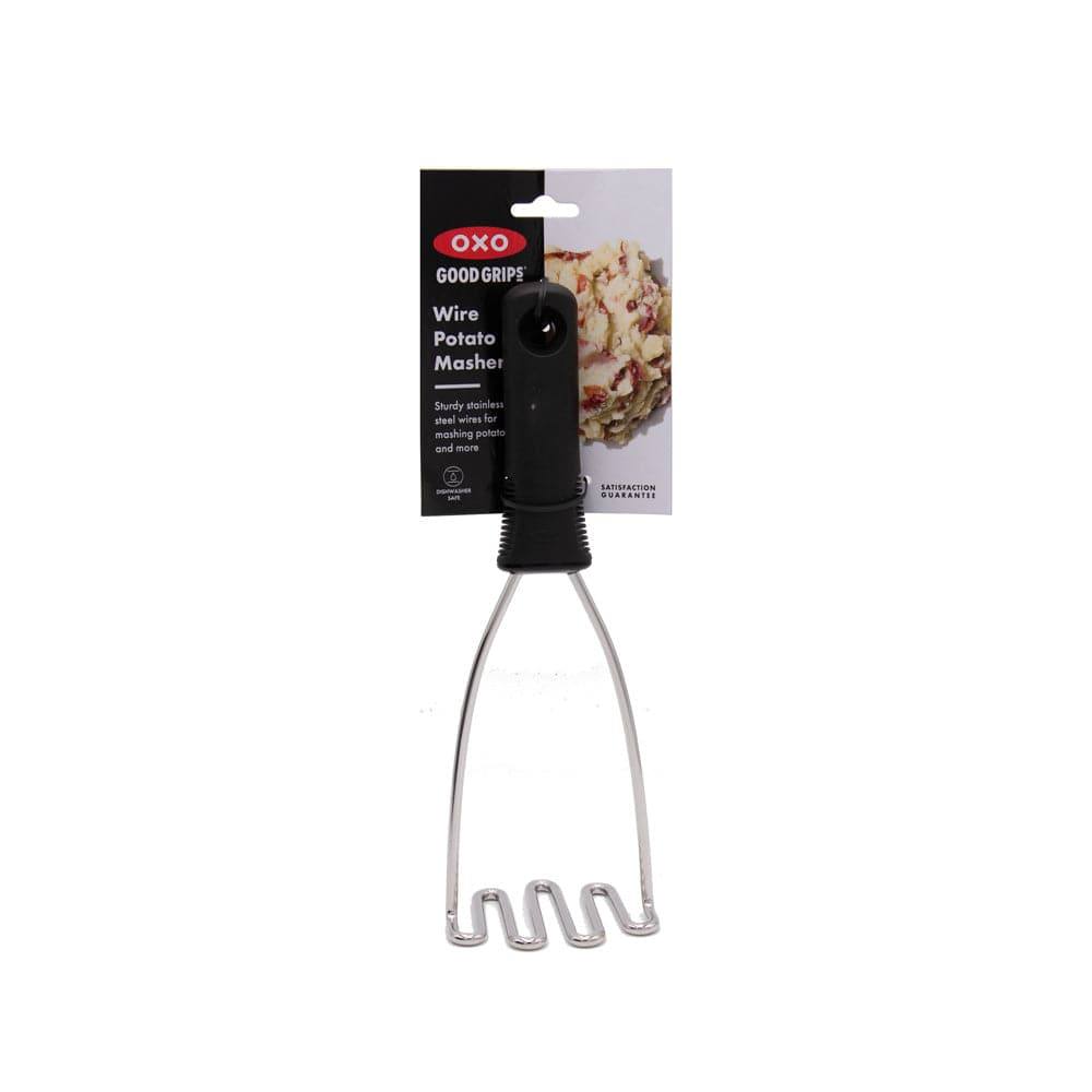 OXO Good Grips 6 Round-Faced Masher with Horizontal Handle 34581