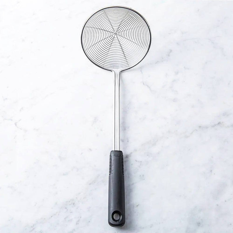 OXO Good Grips Scoop & Strain Skimmer - Ares Kitchen and Baking Supplies