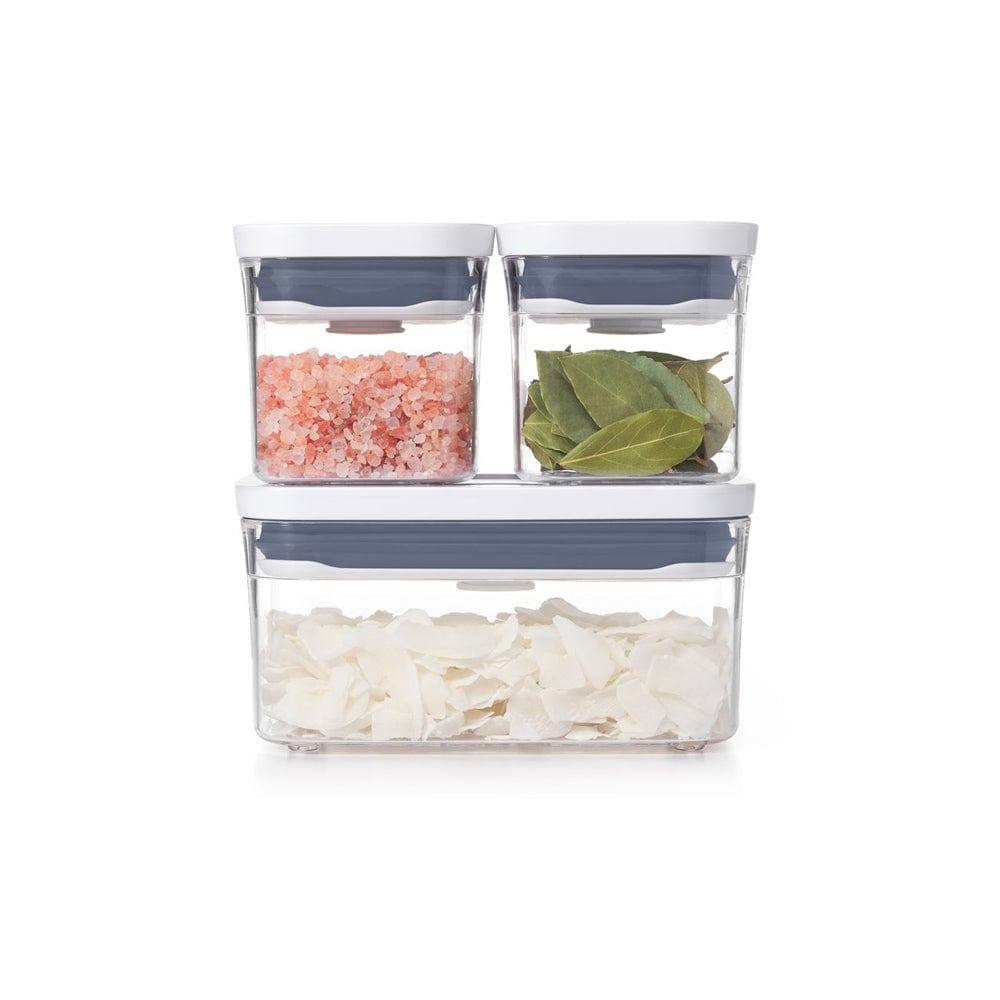 OXO POP 3-Piece Storage Container Set Small