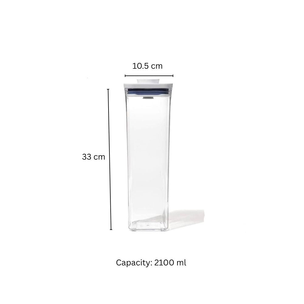 POP Small Square Storage Container - 2100ml