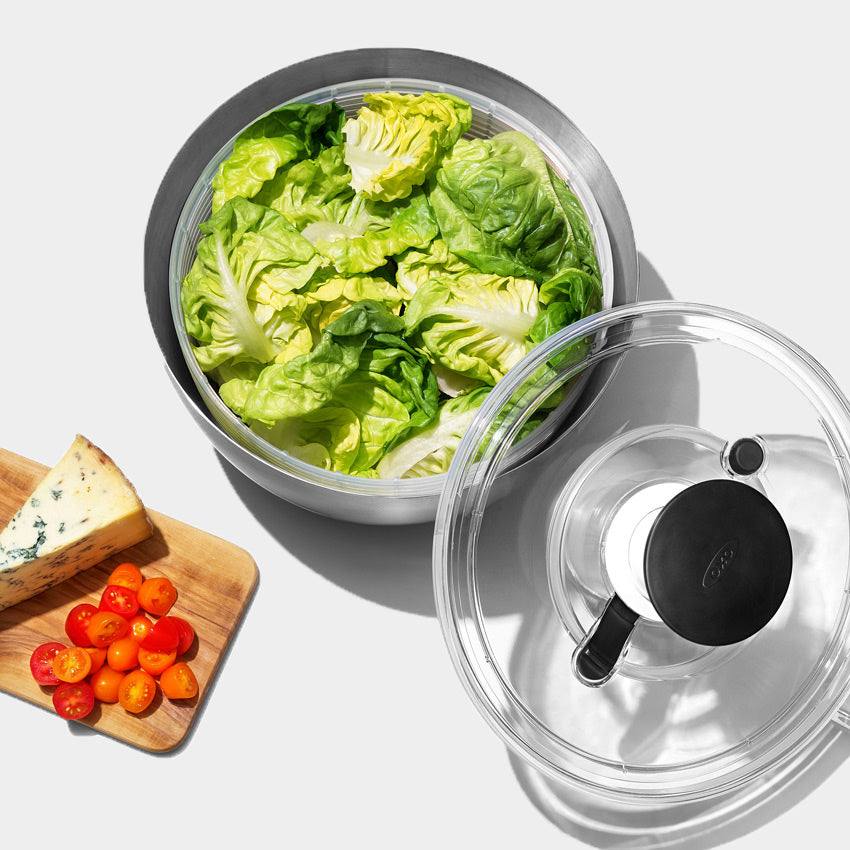 OXO Stainless Steel Salad Spinner