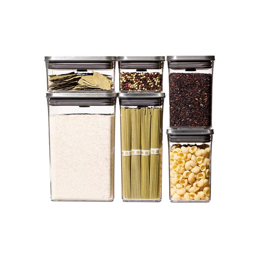 OXO Steel 6-Piece POP Container Set