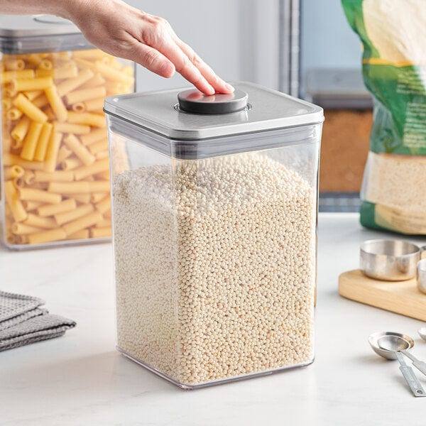 OXO Steel POP Big Square Storage Container - 4200ml