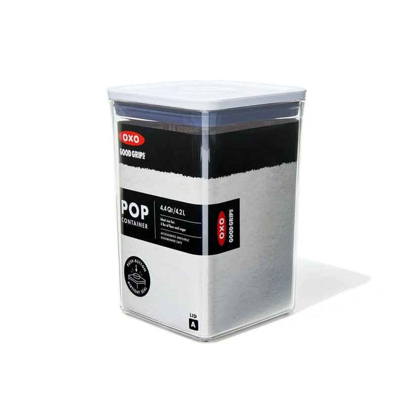 OXO Steel POP Big Square Storage Container - 4200ml