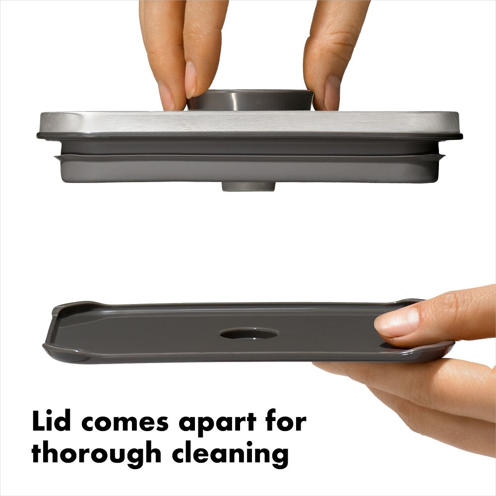 Steel POP Small Square Storage Container - 400ml