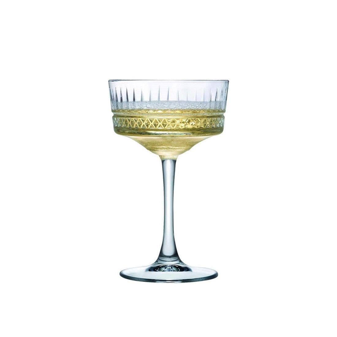 Pasabahce Elysia Coupe Glasses 260ml, Set of 4